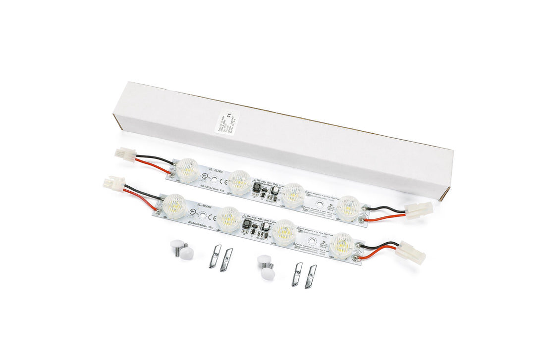 LED light box with dark corners and uneven lighting