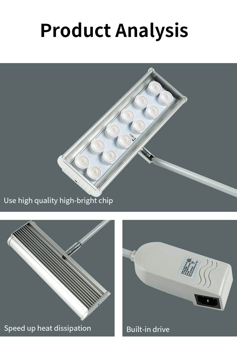 LED-Messebeleuchtung Display-Armleuchte von Booth Lights