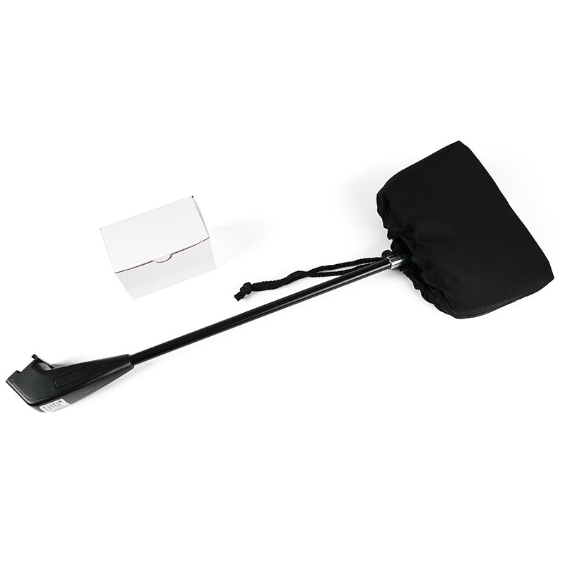 Portable LED display light clamp mount detail