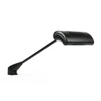 Clamp-on graphic display light for exhibition banner