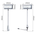 banner stand light arm clamp 120° wide beam for large backdrop