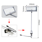 portable exhibition light arm daylight 6500K for graphic display panel