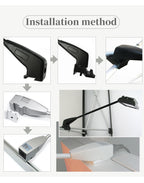 exhibition arm lamp plug-in setup for trade show and conference display