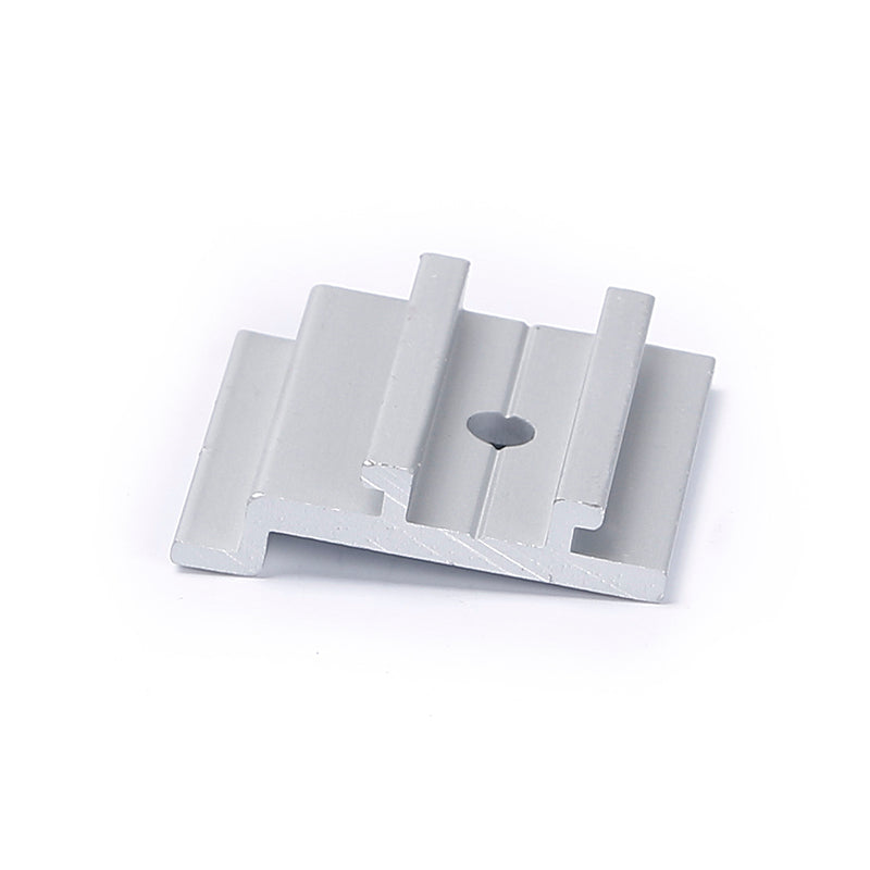 Aluminum track slider mounting bracket – M8 thread, compatible with standard extrusion profiles