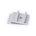 Aluminum track slider mounting bracket – M8 thread, compatible with standard extrusion profiles