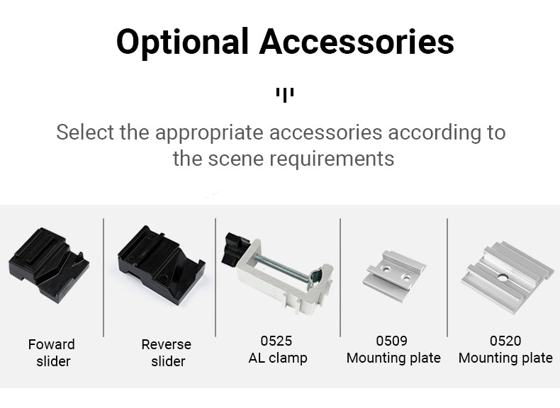 25W LED display arm light silver adjustable trade show booth