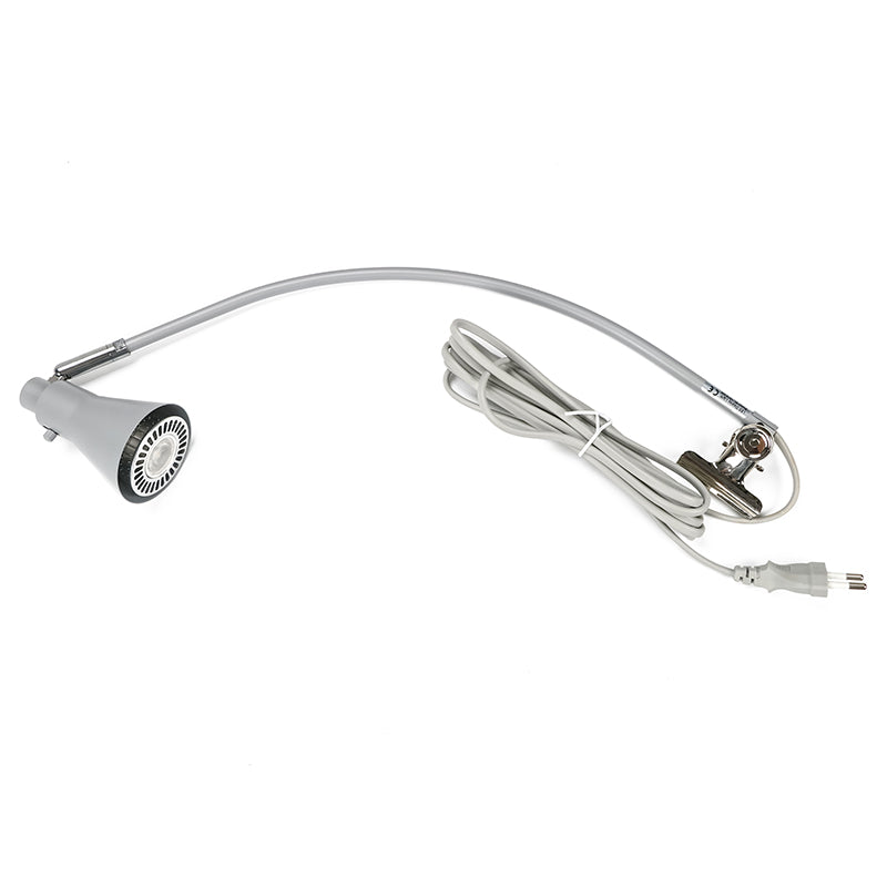 LED Pop-Up Display Arm Light with Heavy-Duty Clamp for Trade Show Banners