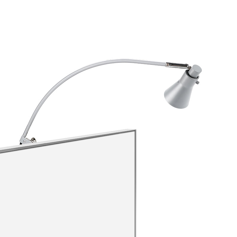 LED Pop-Up Display Arm Light with Heavy-Duty Clamp for Trade Show Banners