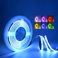 RGB CCT COB LED strip light dot-free 12V 24V display signage