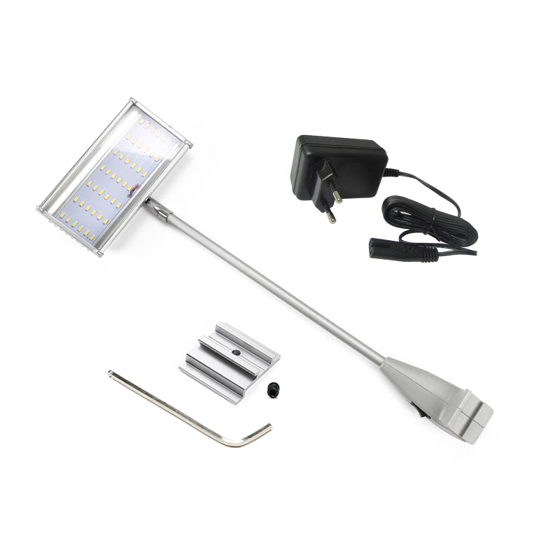 Compact LED display light accessories — mounting kit for exhibition stand lighting