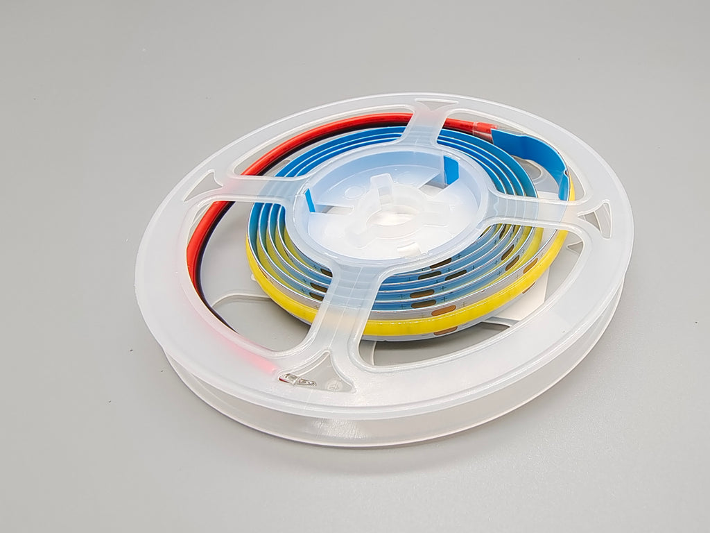 COB LED strip light dot-free seamless glow shelf lighting DC12V