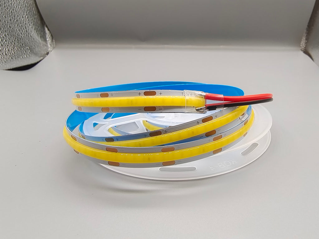 COB LED strip light uniform glow retail shelf accent lighting