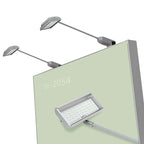 21W verbindbarer LED-Ausstellungsstrahler mit C-Klemme – 2100lm, 120° Abstrahlwinkel, AC85-265V, ETL-gelistet