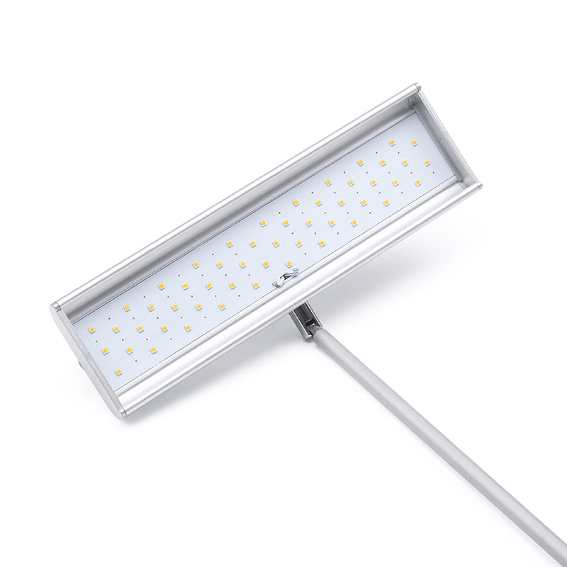 Professional LED display arm light black clamp mount for trade show booth walls