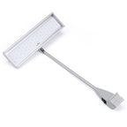 High output LED arm light black adjustable head for exhibition display panels