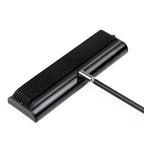 Wide coverage LED display arm light silver clamp mount exhibition light