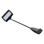 Focused beam LED flood light for exhibition stand – side view