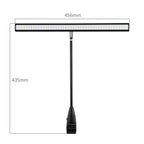 456mm linear LED display light dimensions and size reference