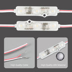 IP67 waterproof LED module with fireproof ABS encapsulation for outdoor signage and harsh weather conditions