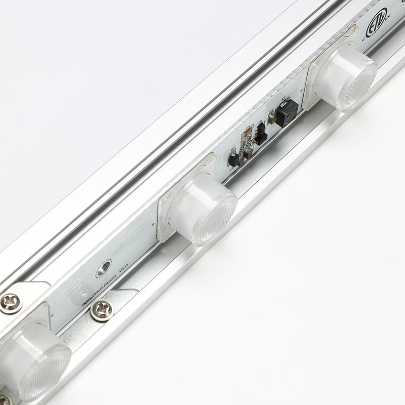 Side-lit LED bar for aluminum frame SEG fabric lightbox systems