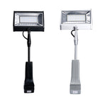 50W linkable LED arm light black daisy chain trade show booth
