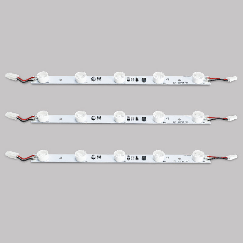 daisy chain edge-lit LED bars for large-format light box – max 5 bars per run