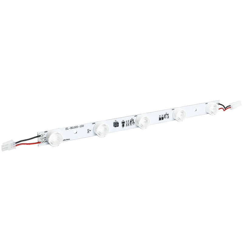 LED edge lighting for SEG fabric light box – professional exhibit display