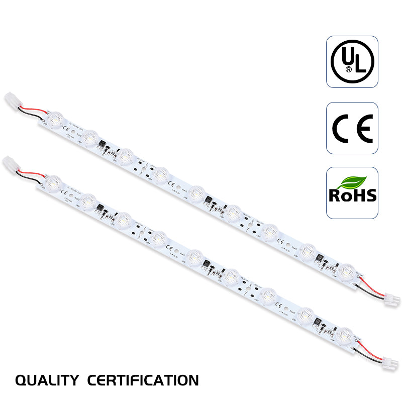 Tira de luces LED de 20W para caja de luz de feria comercial – DC24V, CRI90+, listado UL