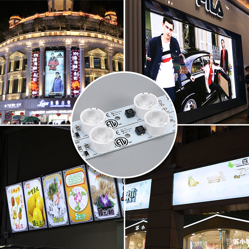313mm LED lightbox bar for SEG fabric and illuminated display systems