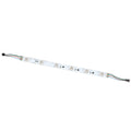 24W RGB LED edge-lit bar with 4-pin SM JST connector showing V+ G R B wire colors for DC24V installation