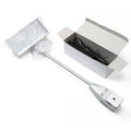 Solid aluminum stem LED lightbox spotlight 21W with packaging box and DC power adapter