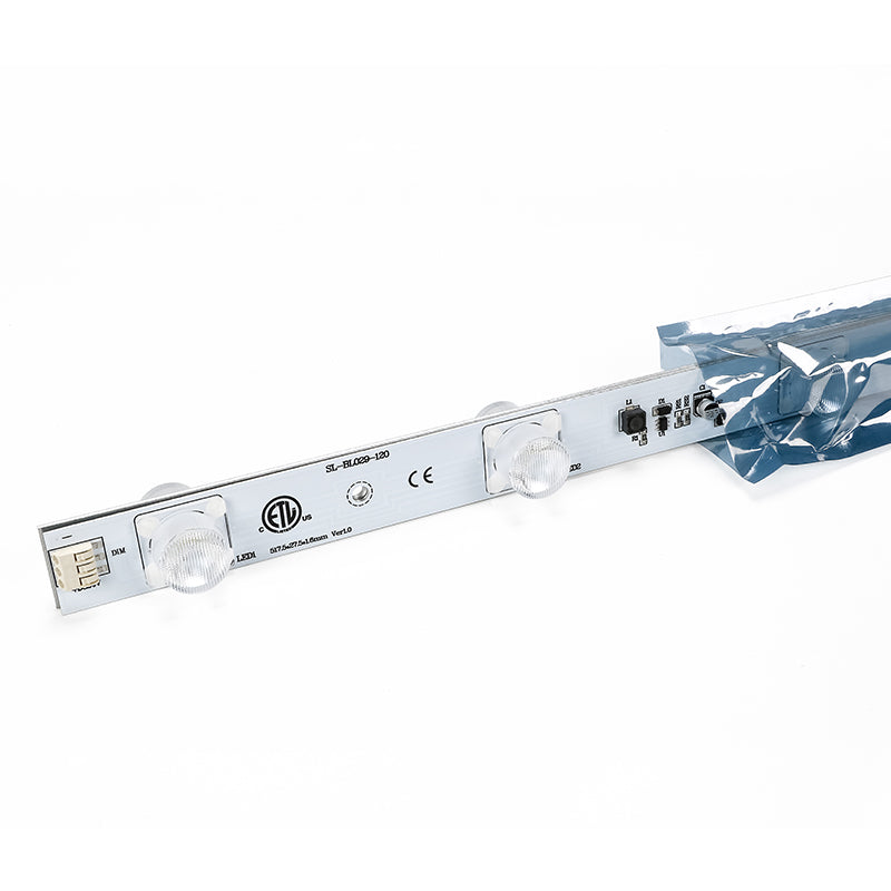 PCB edge contact LED lightbox bar for 24V lightbox systems