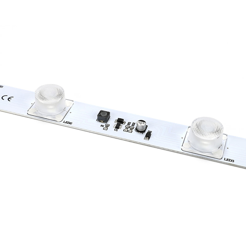15x45 degree optical lens on 12W LED lightbox bar