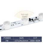 SL-BL031 6W LED module CE RoHS certified for retail display and architectural signage