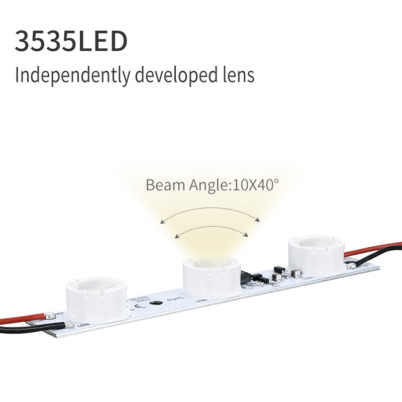 SL-BL031 side-lit LED bar for Spanntuch-Leuchtkasten textile frame exhibition booth