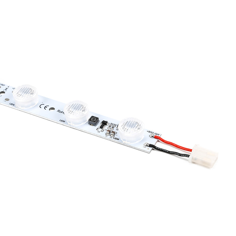 LED edge illumination solution for exhibition light box display