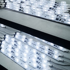 Fabric lightbox LED edge lighting application – SEG display
