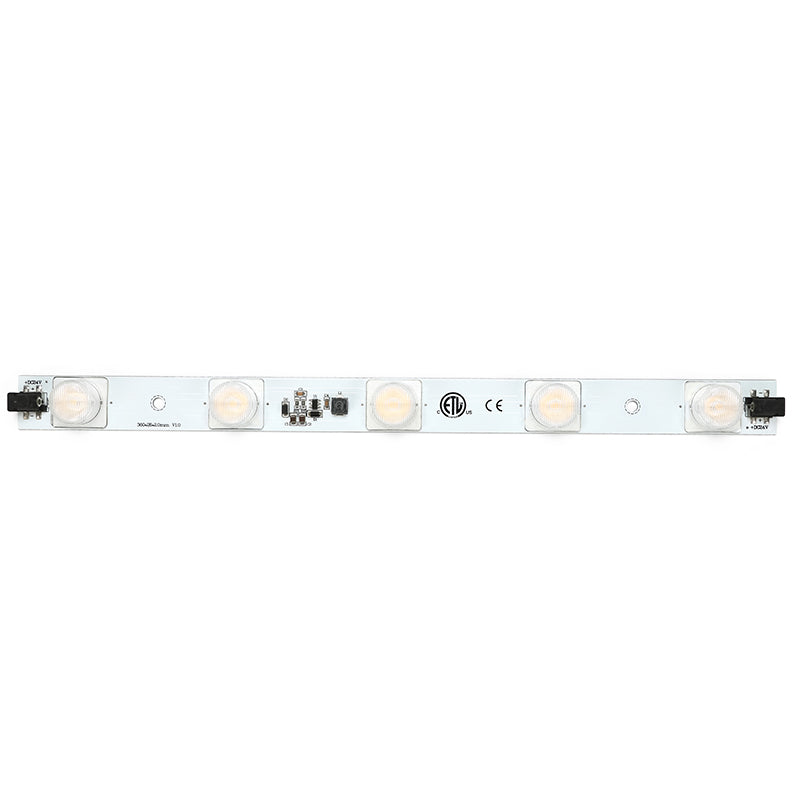 360mm 10W DC24V LED lightbox bar with five optical lenses