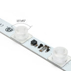 15x45 degree optical LED lightbox bar for edge-lit displays