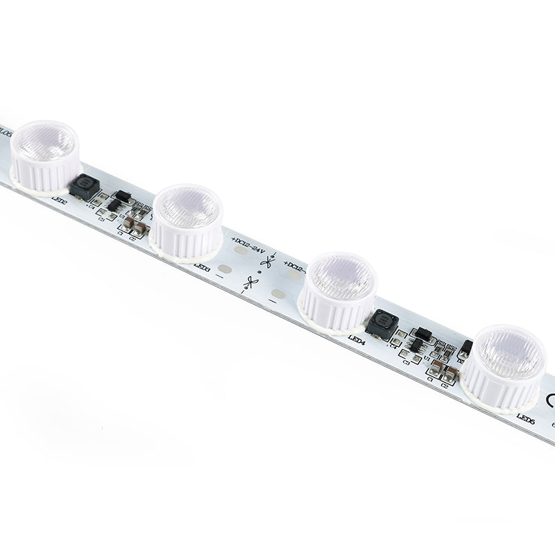 319mm LED light bar close-up 6 LED asymmetric lens for light box backlighting