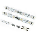 linkable LED light bar kit with mounting accessories 212mm 9W for trade show booth light box