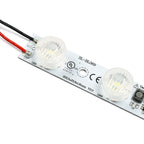 small LED backlight module for display frame corners