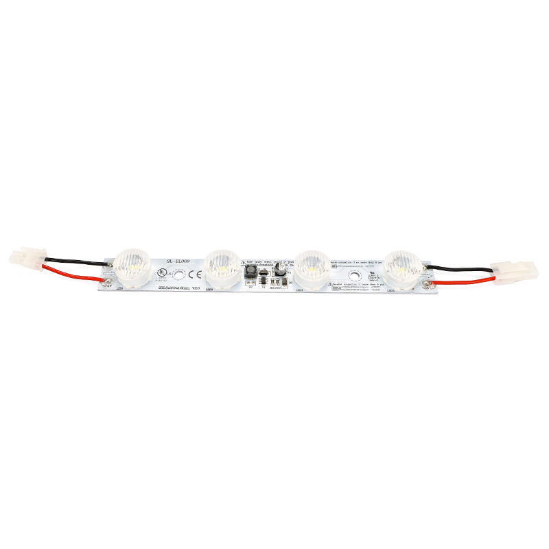 4-LED backlight module for custom display frame