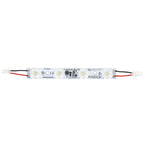 LED corner lighting module illuminated inside light box