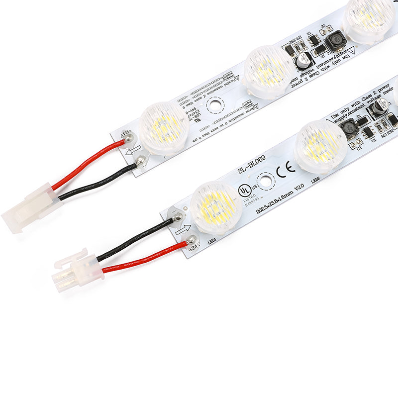compact LED bar dimensions 202x24mm for display frame