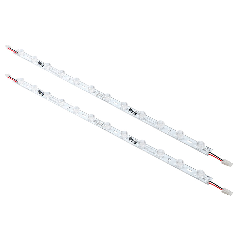 LED light bar with optical lens for light box backlighting — 710mm aluminum substrate