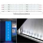 LED light bar dimensions 710mm x 25mm x 16mm beam angle 14x47 degree specification
