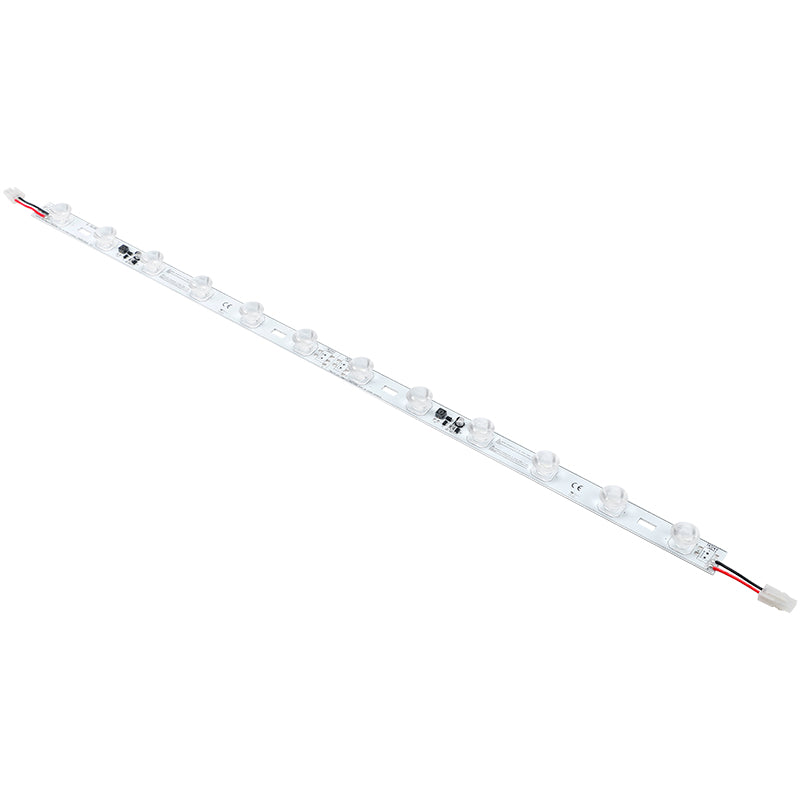 directional LED backlighting system illuminating commercial display light box
