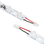 plug-and-play connector on 45W LED light bar for large light box installation