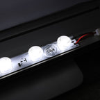958mm LED light bar for large light box – side profile view